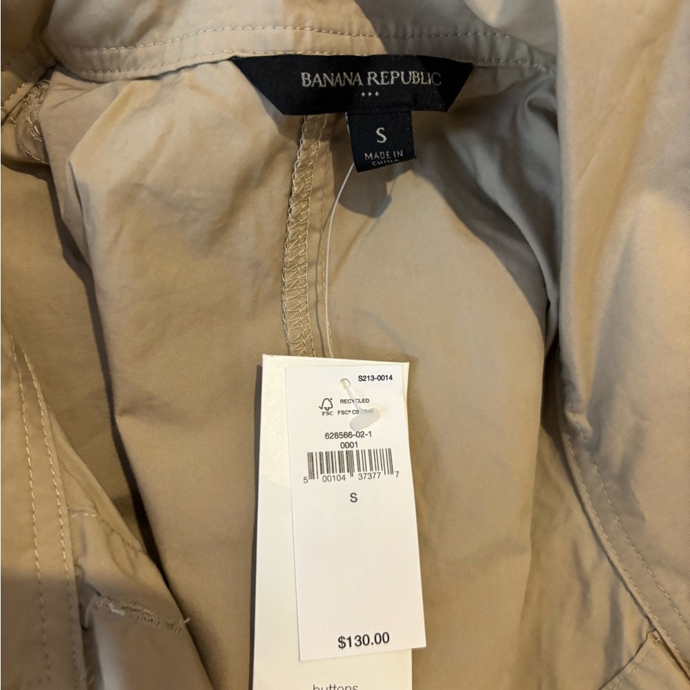NWT Banana Republic Beige Jacket